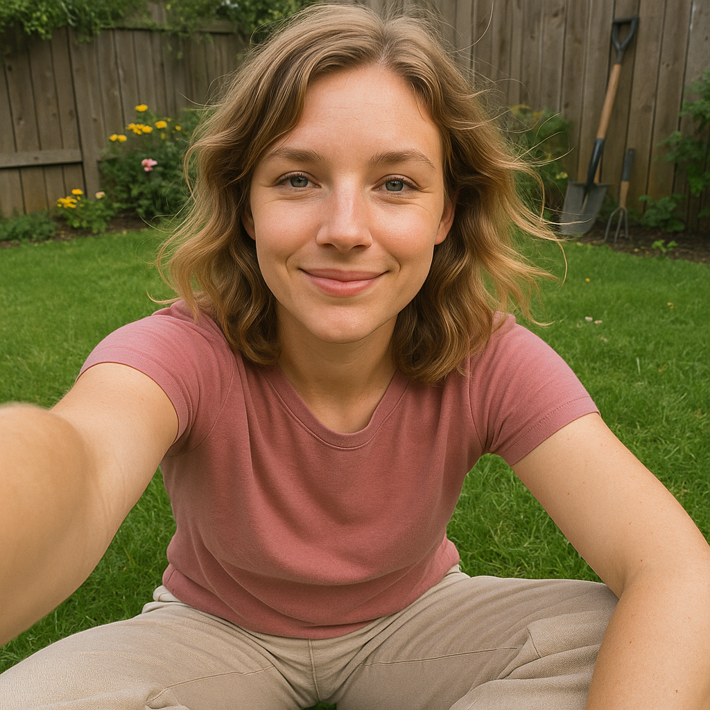 Emily lovers gardening