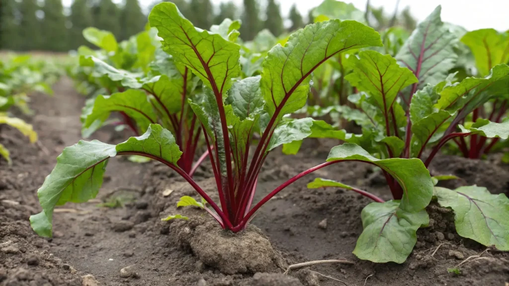 Beets growing in spring – dual-purpose vegetables to grow in May